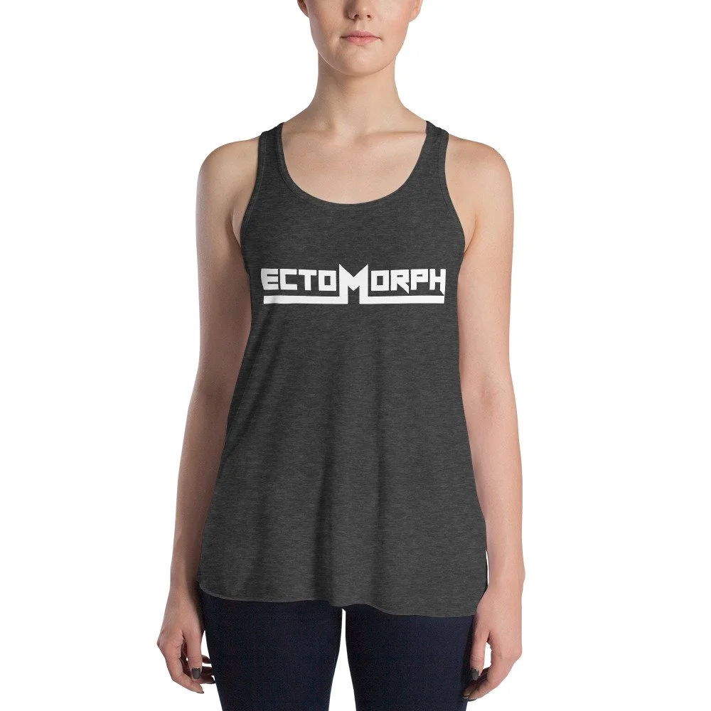 High quality ectomorph logo racerback tank top perfect for sports clubbing and casual wear DJ ECTOMORPH