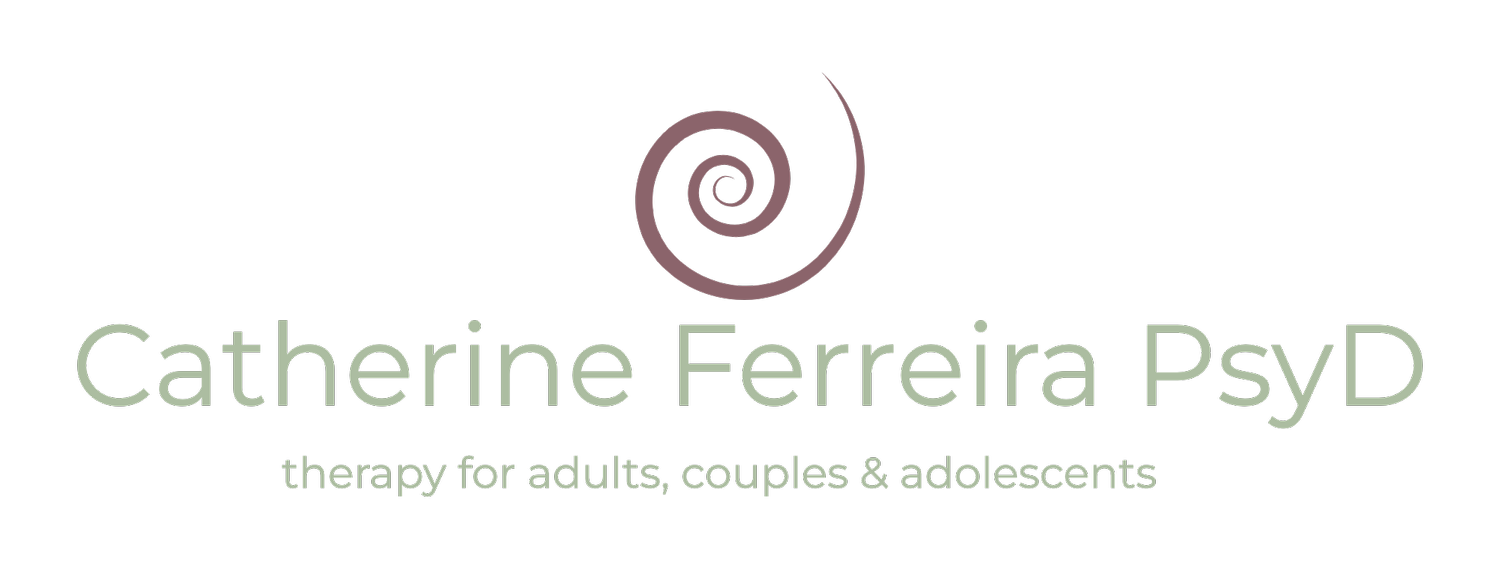 Catherine Ferreira, Psy.D. Therapy for adults, couples and adolescents