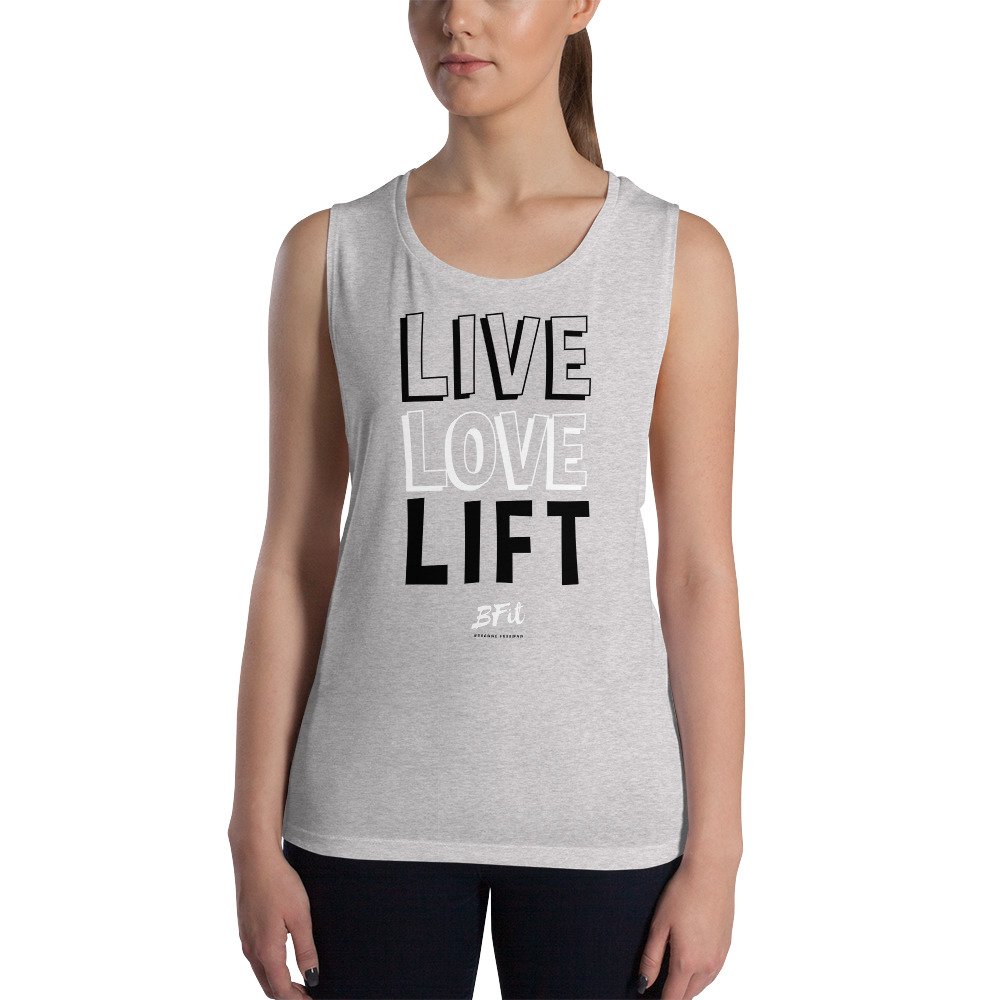 LIVE LOVE LIFT Ladies' Muscle Tank — Breanne Freeman - BFit