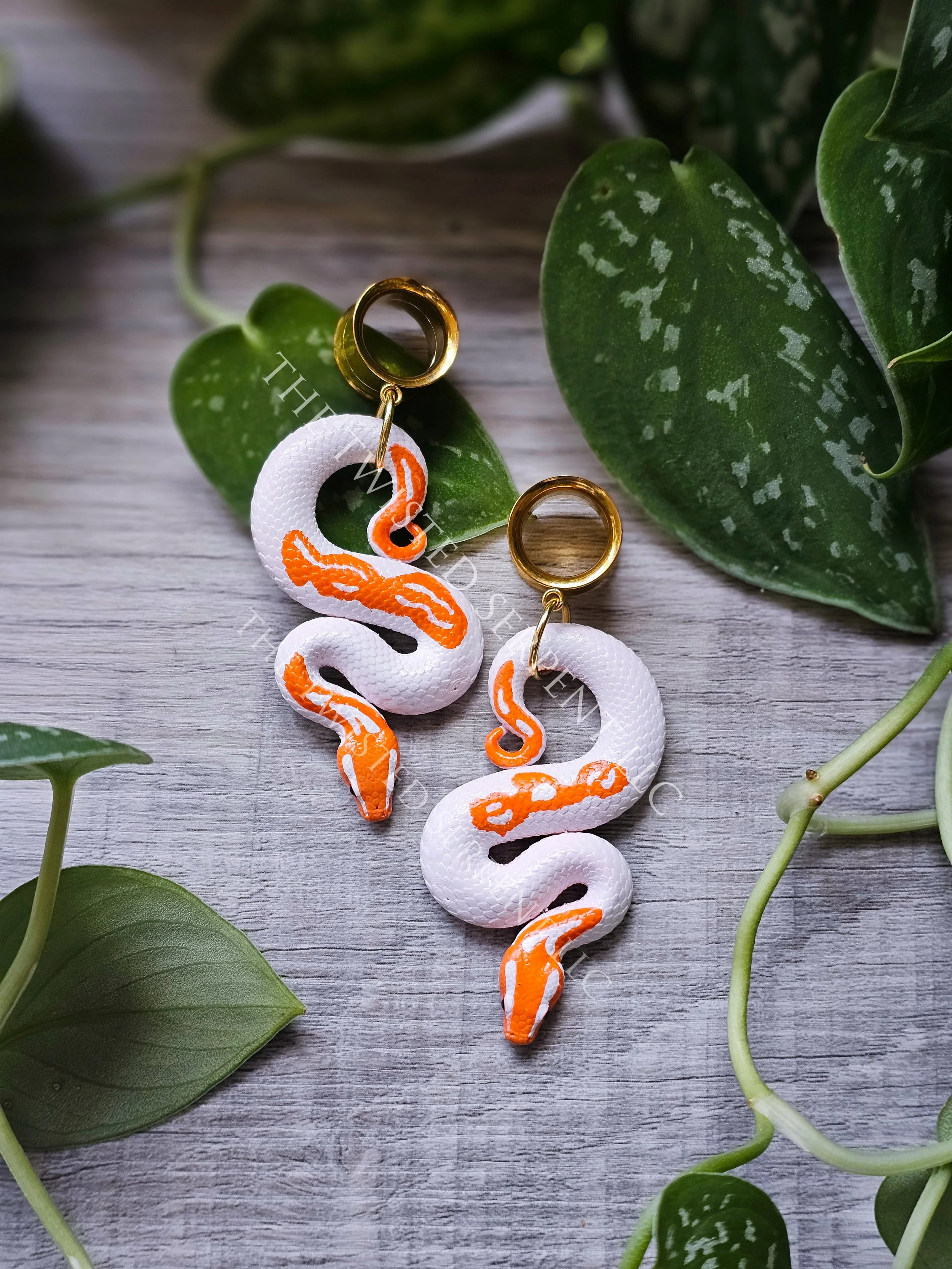 Snake Earrings The Twisted Serpent LLC