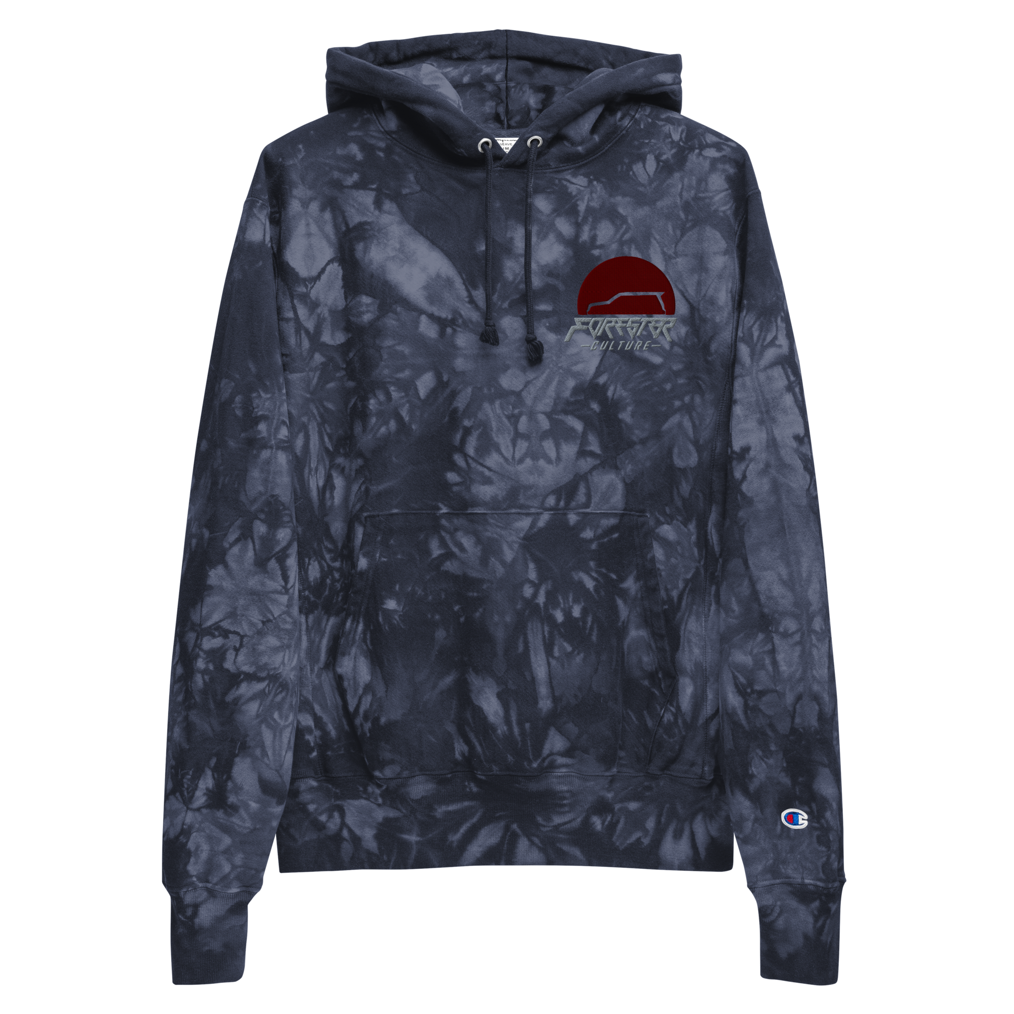 Champion tie-dye hoodie — Forester Culture