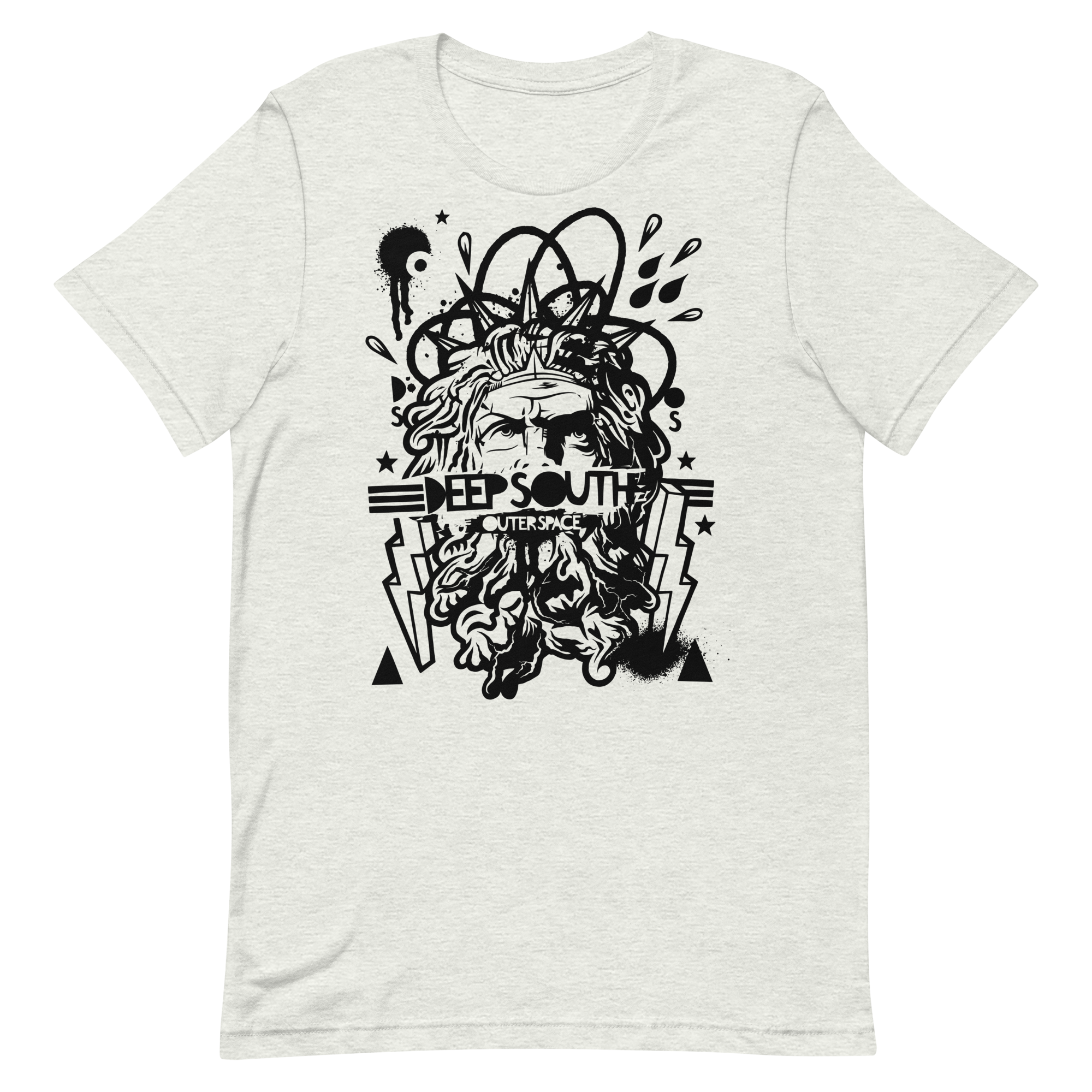 ★CRTFD★ U Deep Space T-Shirt Natural DEEP SPACE TEE NATURA unisex-staple-t-shirt-ash-