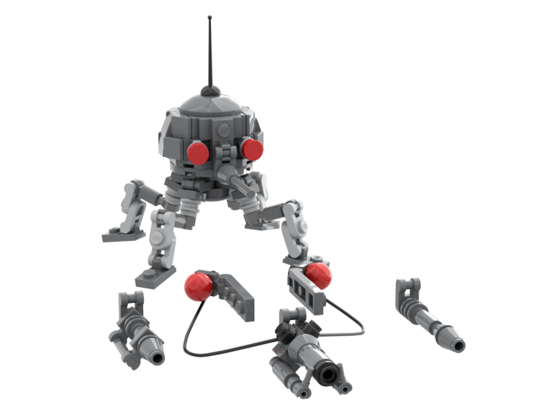 Dwarf Spider 75016 Homing Spider Droid Spider Droid Lego