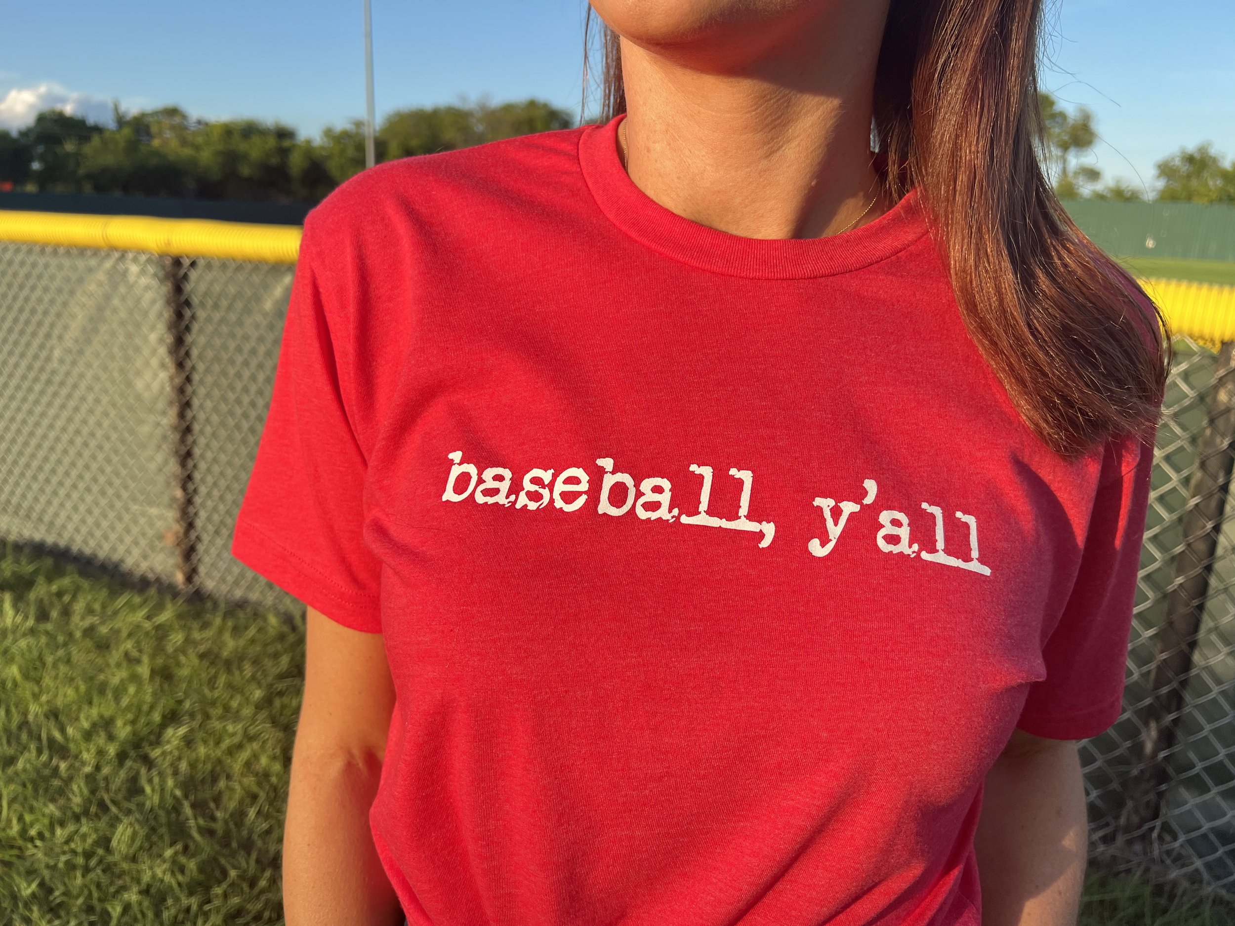 Baseball, Y'all Unisex T-shirt — Julia Morales