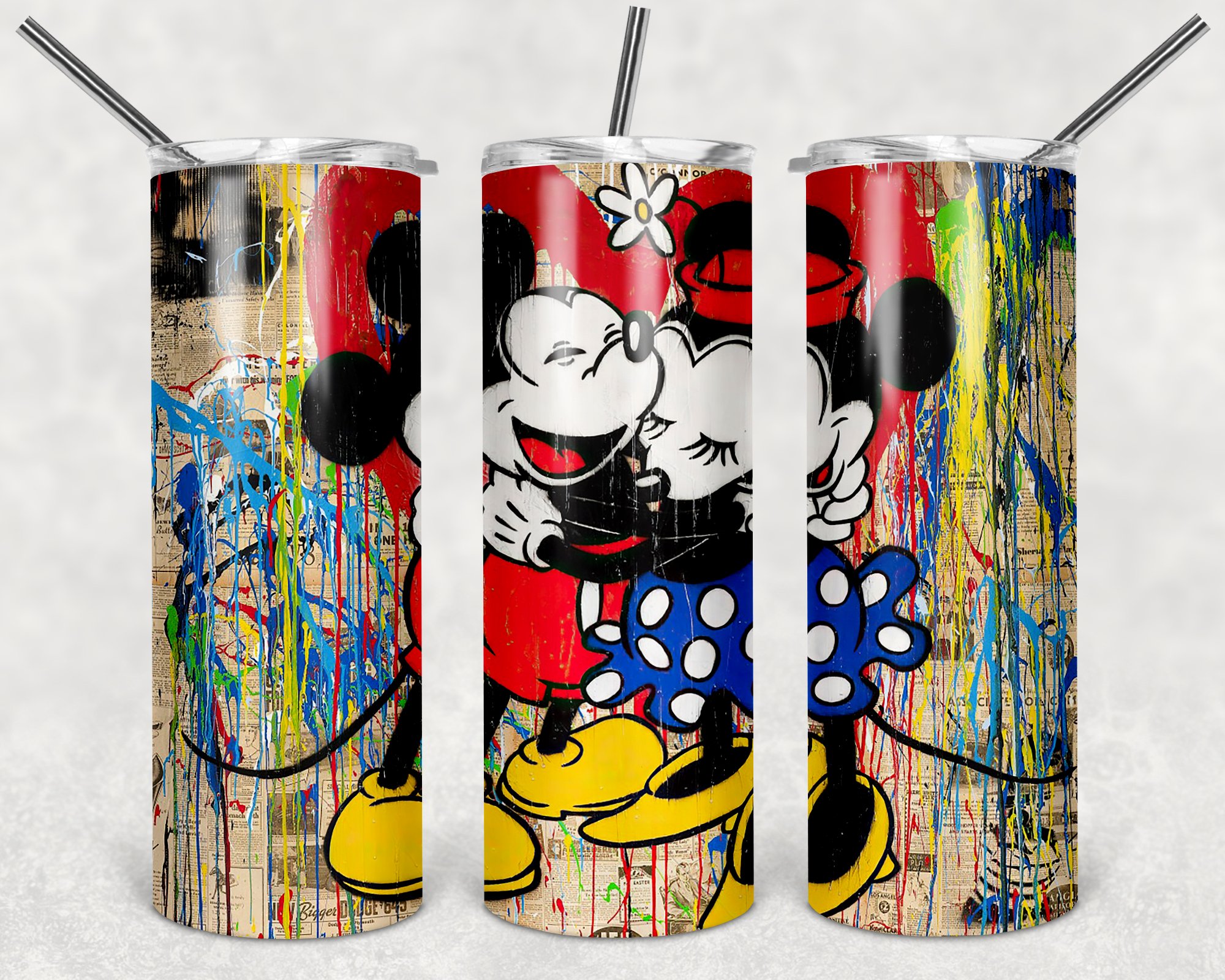 Mickey Doodle Tumbler 20oz – By Ky Studios