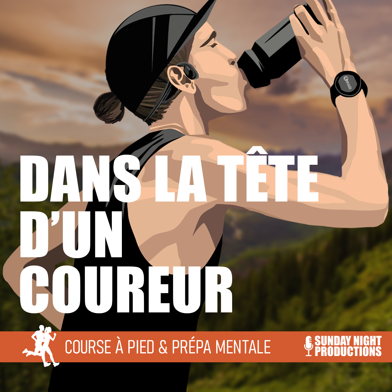 Dans la Tête d&#39;un Coureur