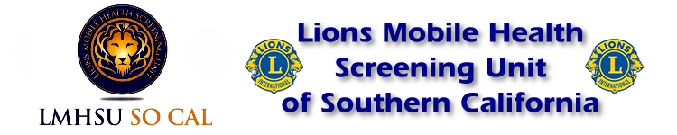 Lions Mobile Health Screening Unit