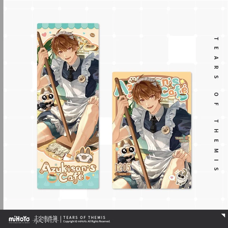Preorder* Tears of Themis Love at Azukisan's Cafe Series Card and