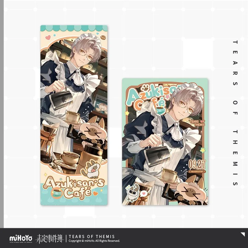 Preorder* Tears of Themis Love at Azukisan's Cafe Series Card and