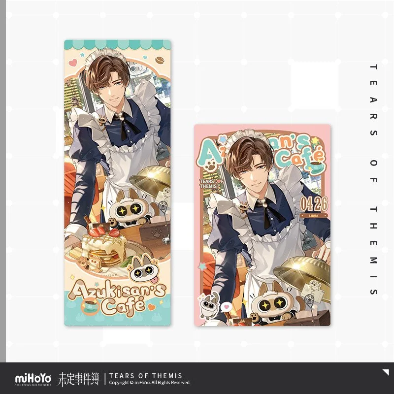 Preorder* Tears of Themis Love at Azukisan's Cafe Series Card and