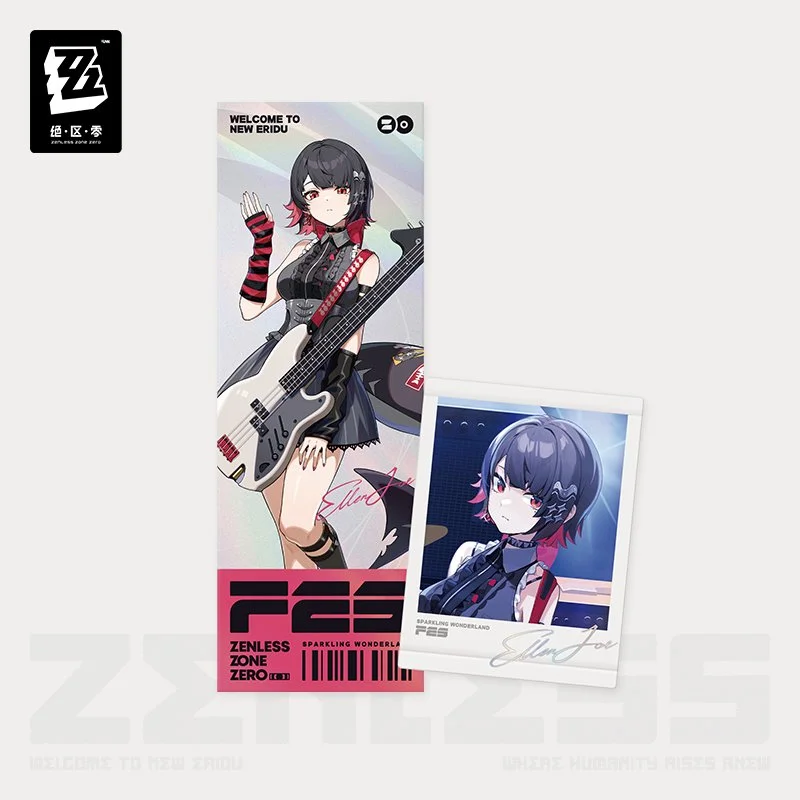 Zenless Zone Zero 2025 FES Animation CM Series Laser Ticket Set