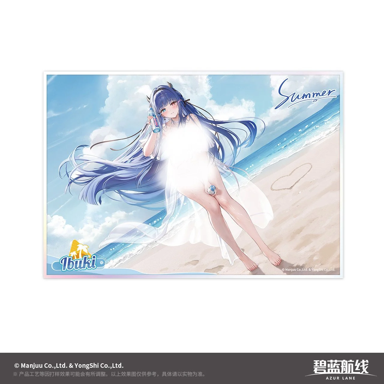 あおのすけページ Preorder* Azur Lane 9th Anniversary Summer Time Series Acrylic
