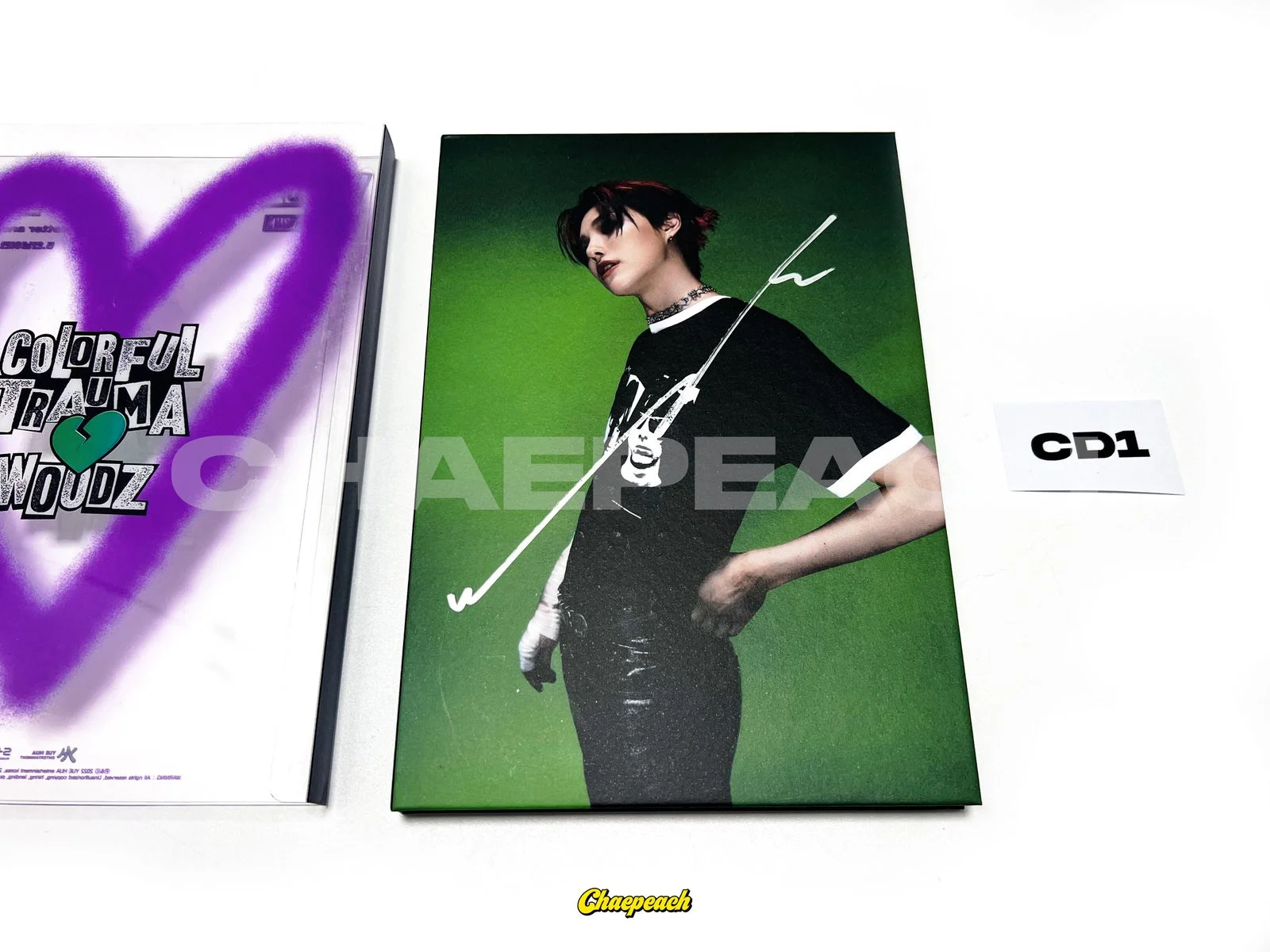 WOODZ - COLORFUL TRAUMA (TRAUMA ver.) SIGNED ALBUM — chaepeach