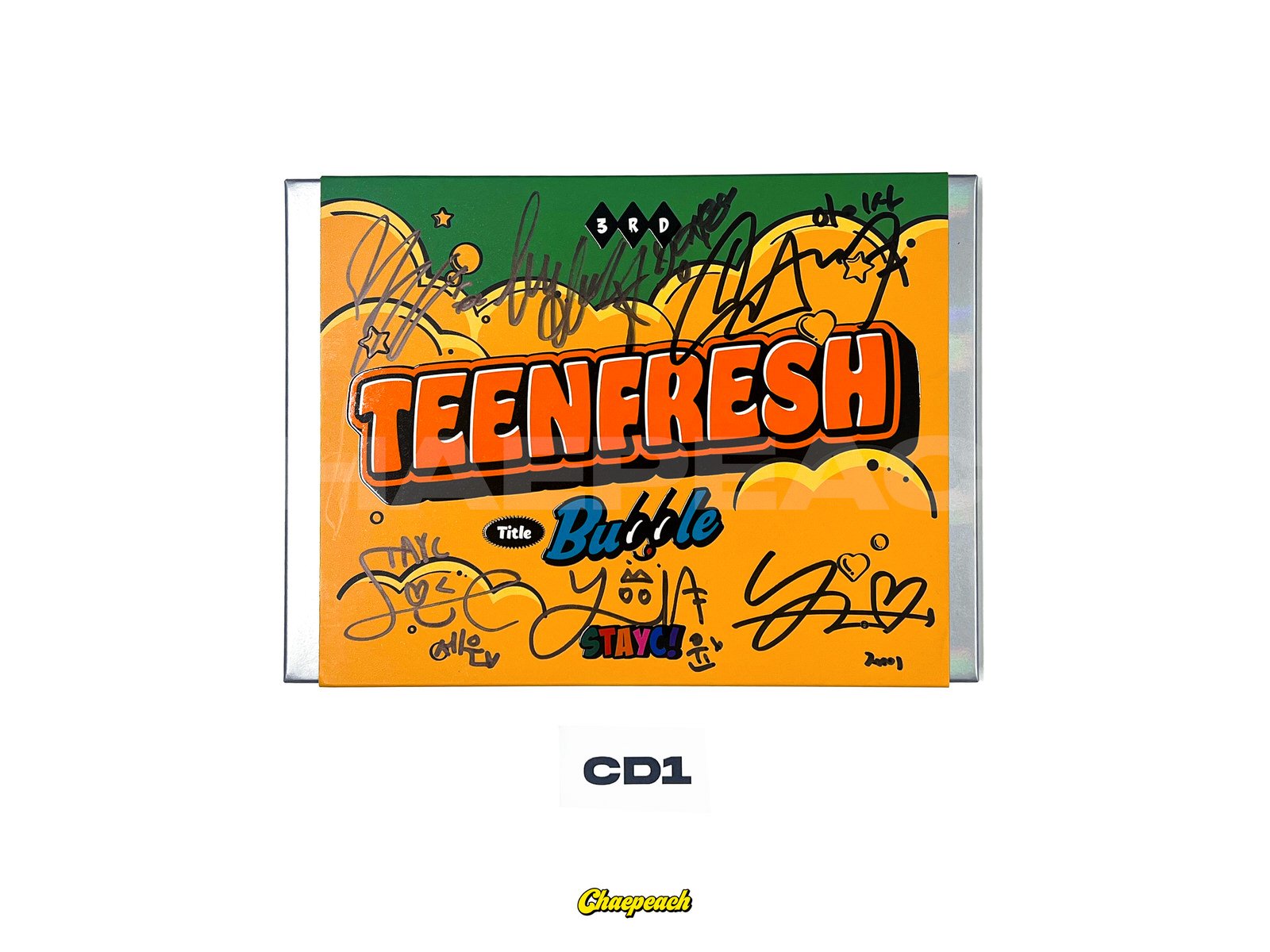 STAYC - TEENFRESH (ARCADE ver.) SIGNED ALBUM — chaepeach