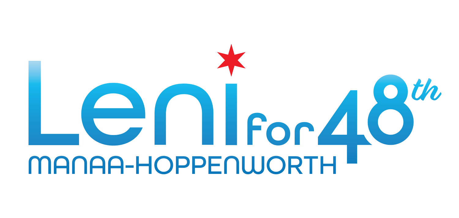 Leni Manaa-Hoppenworth for the 48th Ward