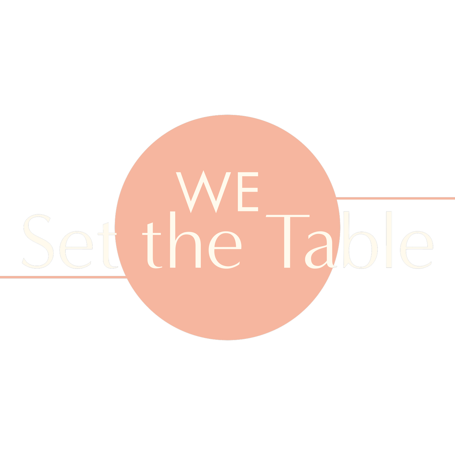 WE SET THE TABLE home