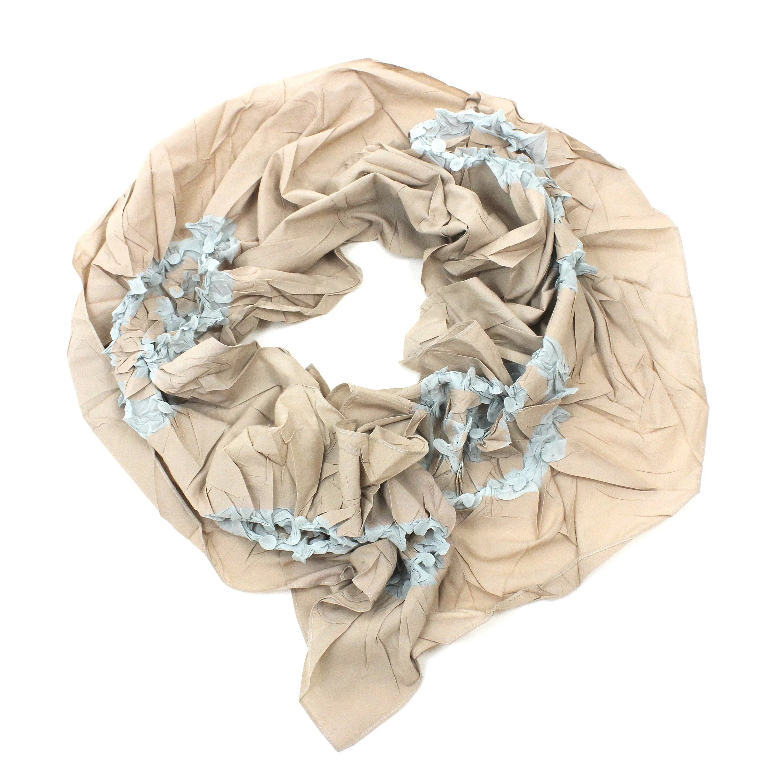 【THROW/スロー】Pleats Scarf ARARE SHIBORI PLEAT SCARF – MIO