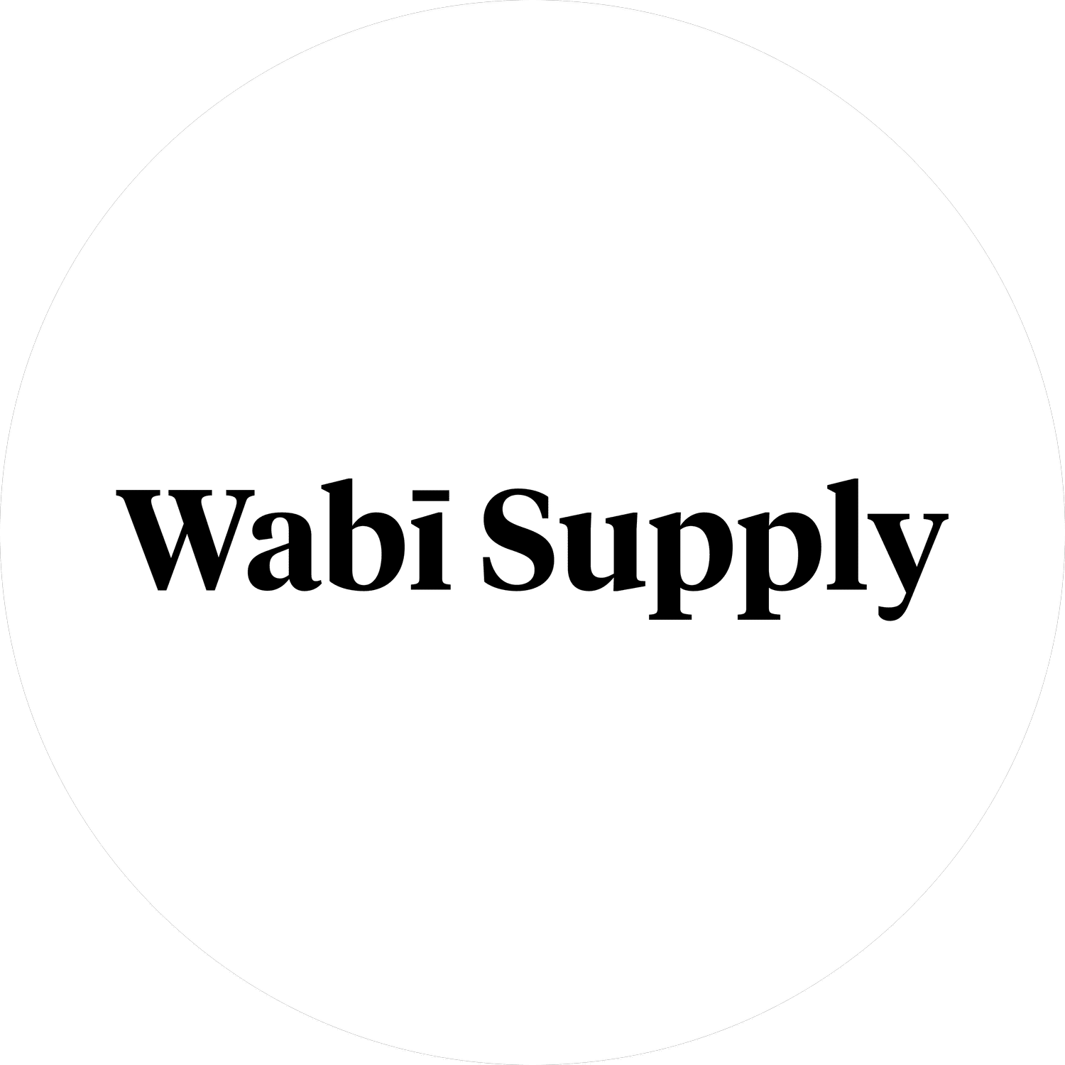 Wabī Supply