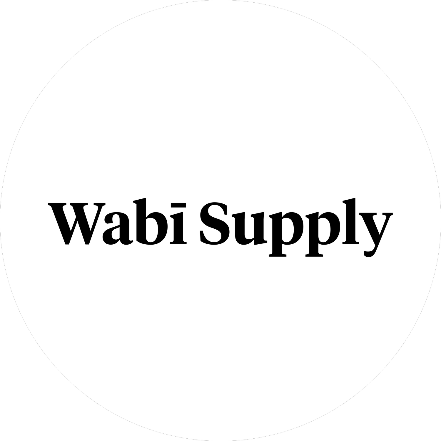 Wabī Supply
