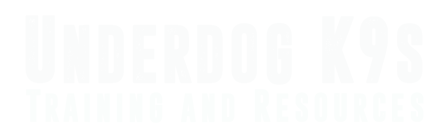 Underdog K9s Training and Resources
