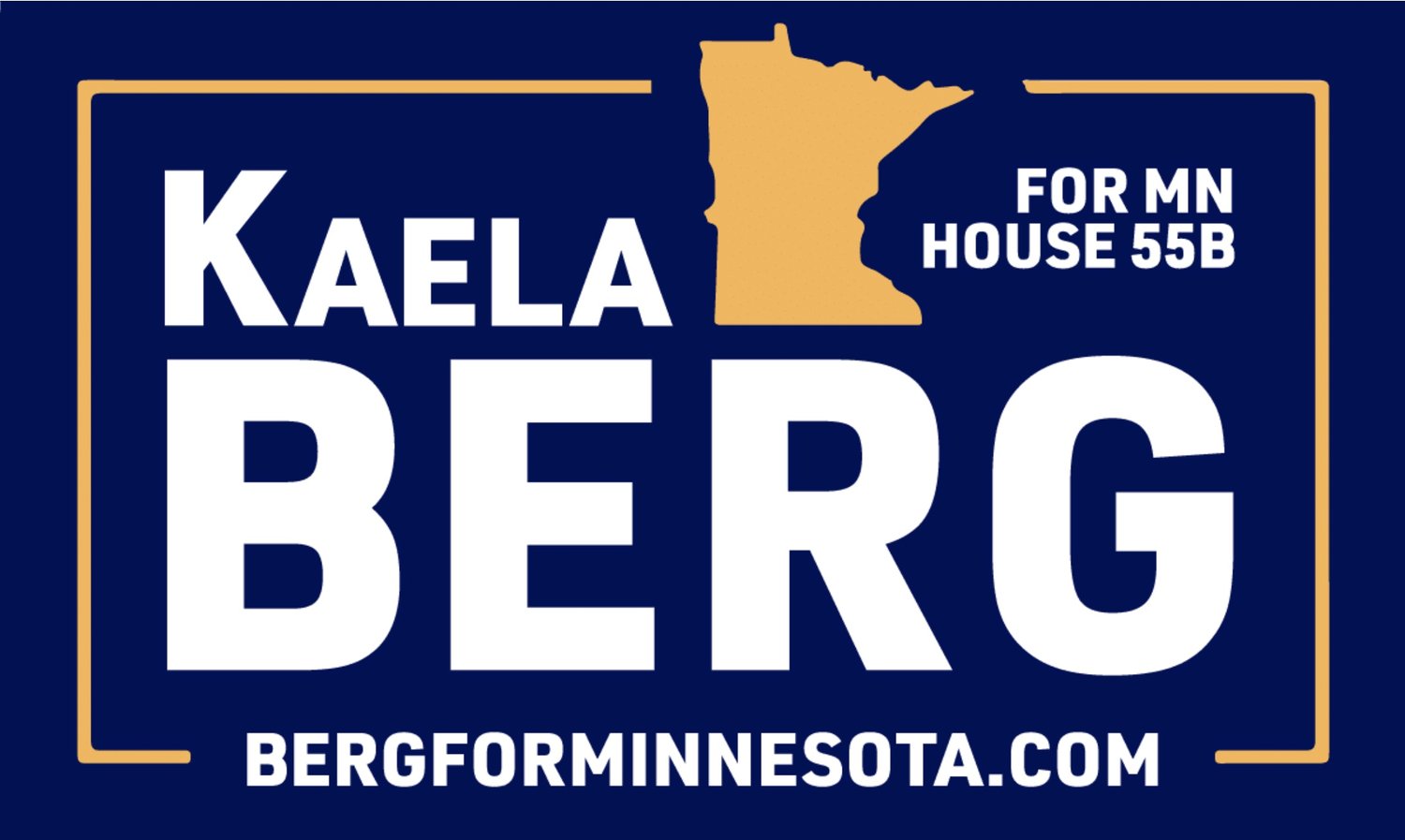 Re-elect Kaela Berg for MN House District 55B