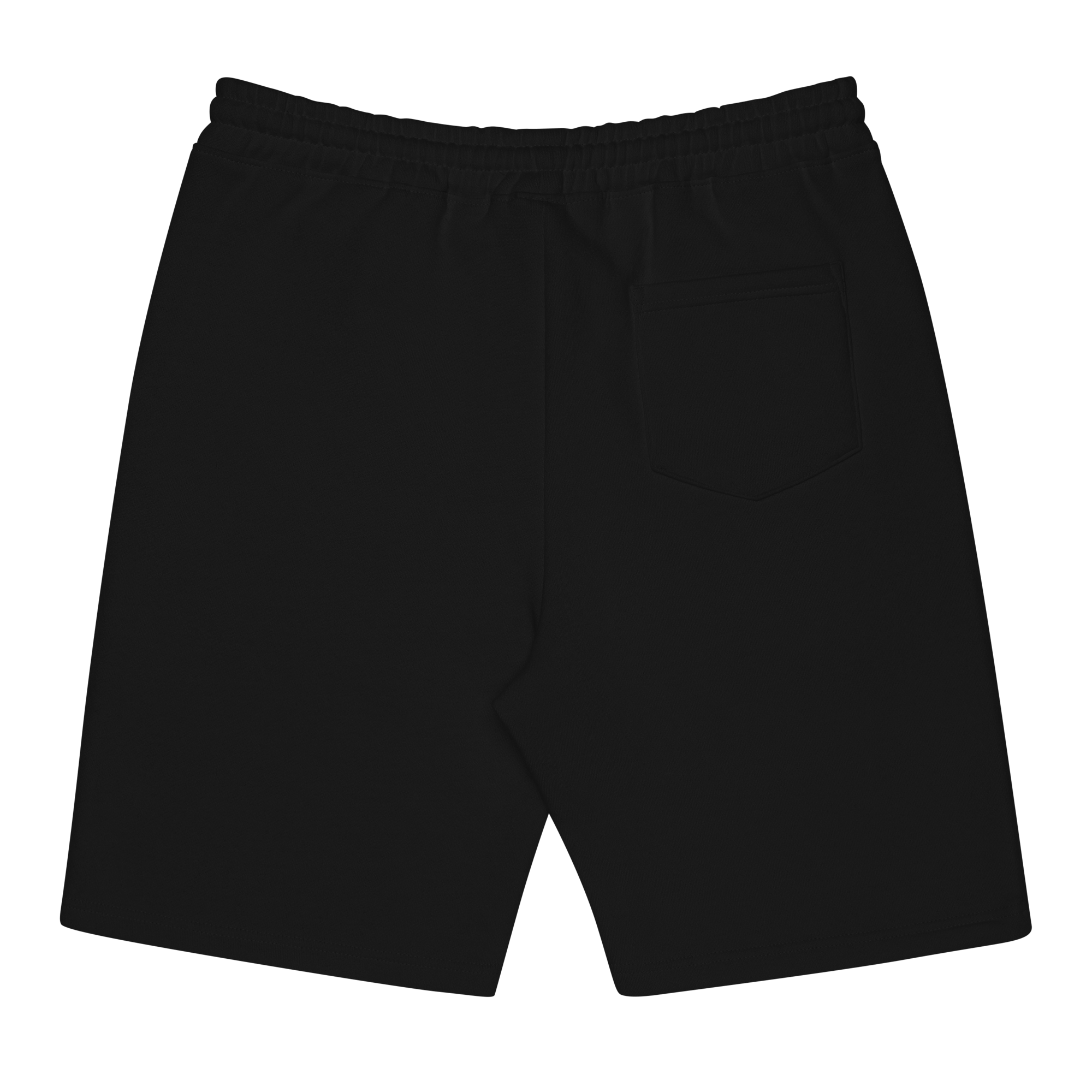 Mens plain fleece shorts sale