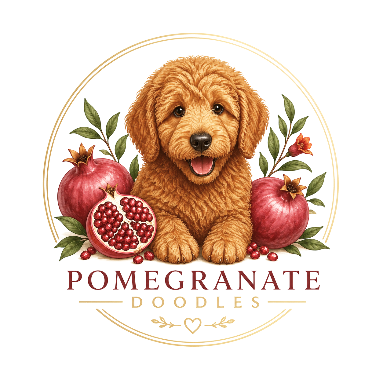 Pomegranate Doodles