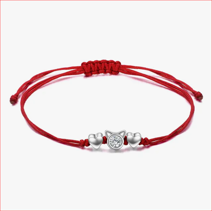 Cat Love String Bracelet- Friendship Bracelet — Feline Felons Cat Cafe  Events