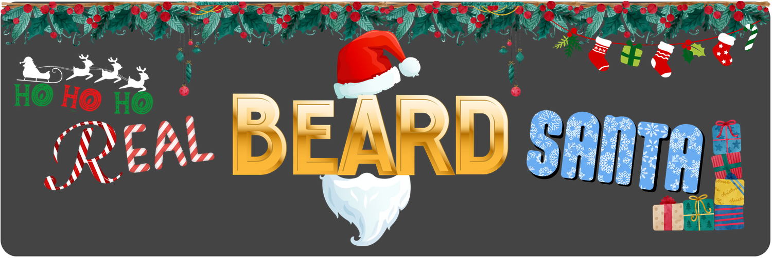 Real Beard santa