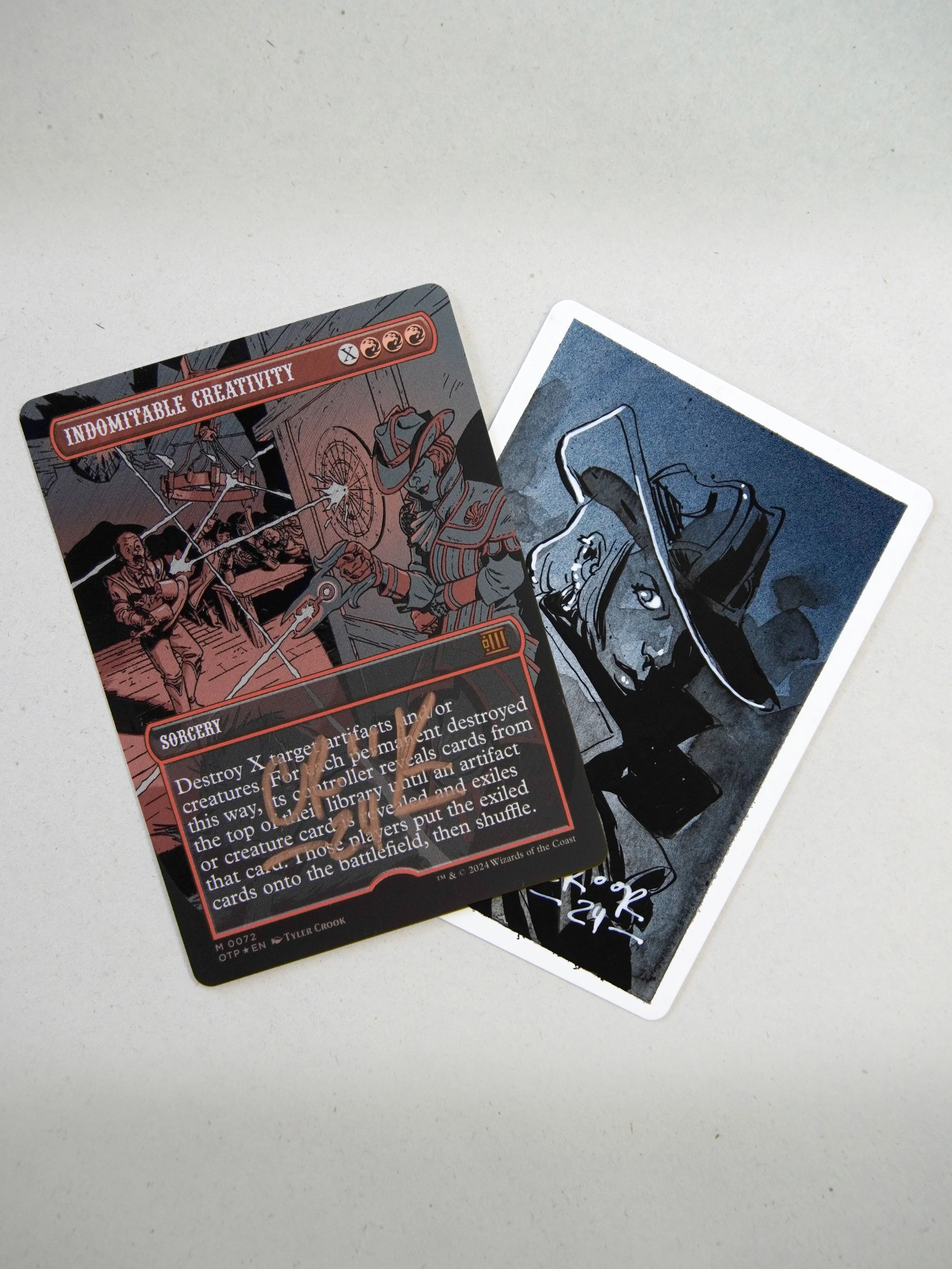 MTG Artist Proof: Indomitable Creativity — Mr Tyler Crook