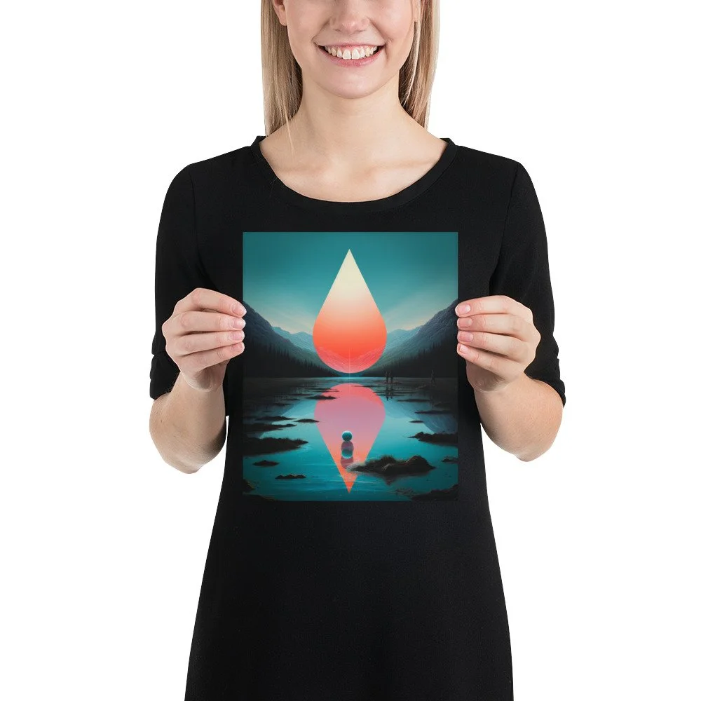Vaporwave Abstractions - Series 2 - Drop 5 - Variant 3 — Serpenti