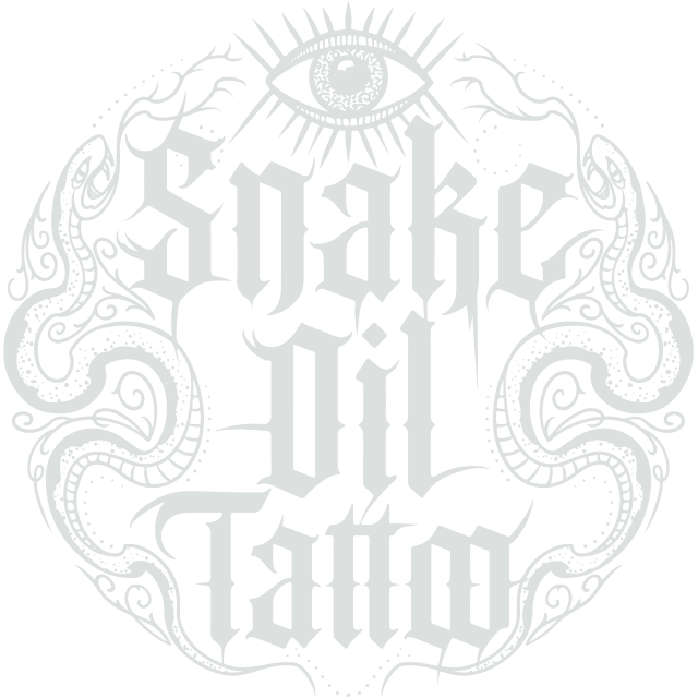 Snake Oil Tattoo