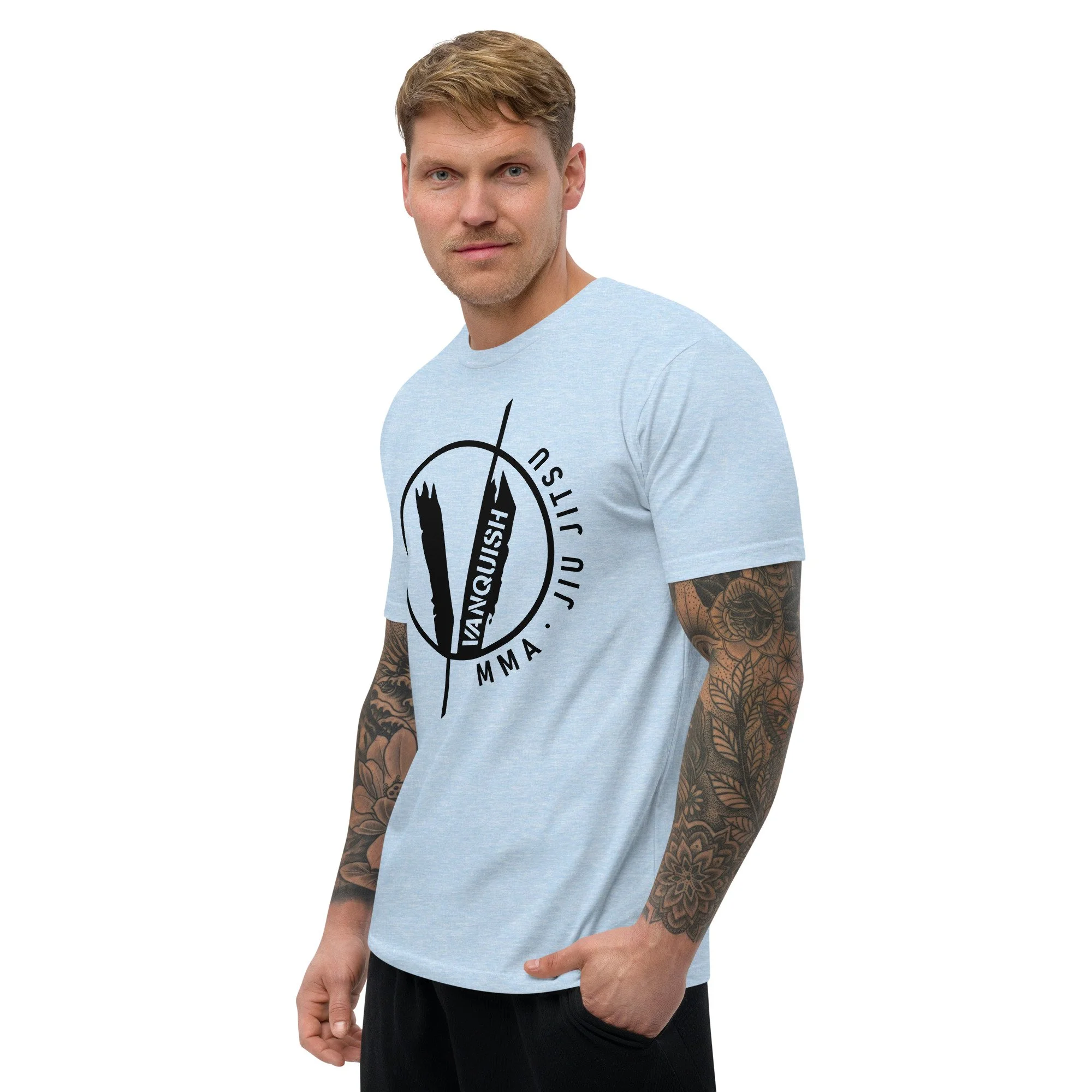 Vanquish MMA T-shirt # 2 - Next Level - black logo