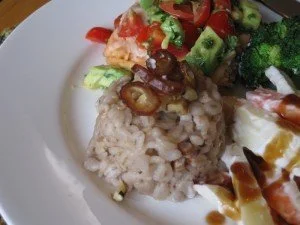 Barley Date Walnut Pilaf