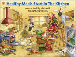 Healthy Kitchen Poster Healthy Kitchen Poster