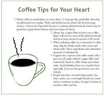 Coffee tips for your heart
