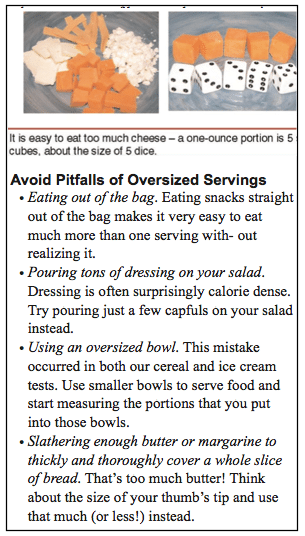 Portion Control Pitfalls