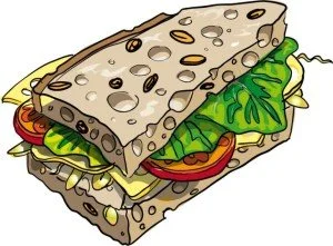 Make a Sandwich on Whole Wheat Bread for a Fiber Boost