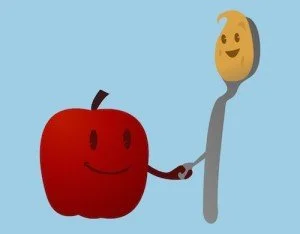 Apple and Peanut Butter