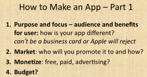 How To Make An App Part One