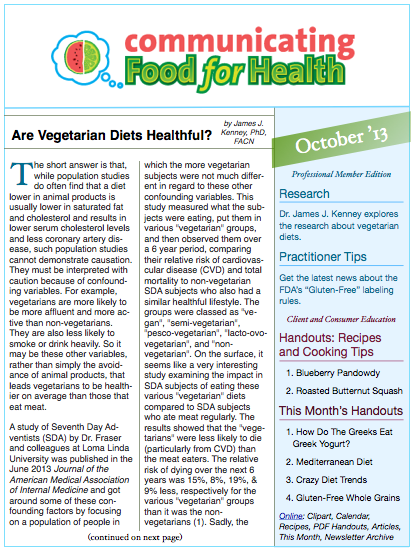 October 2013 Cover Page