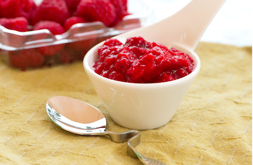Raspberry Apple Sauce