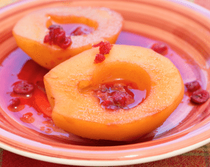 Tea Poached Pears