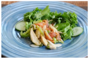 Chicken Fajita Salad