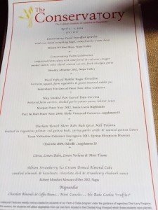 ConservatoryMenu