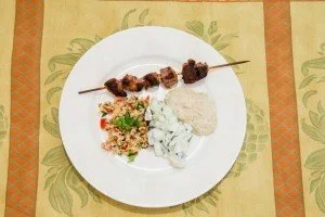 Lamb Kebab Plate