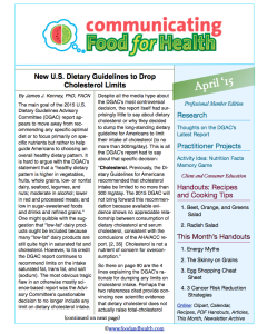 April 2015 Newsletter
