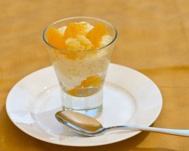 Orange Tapioca Parfait