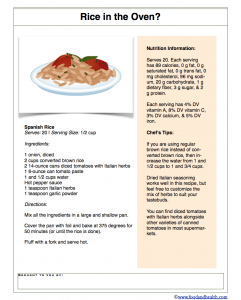 Spanish Rice