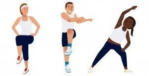 Aerobics are fun too!